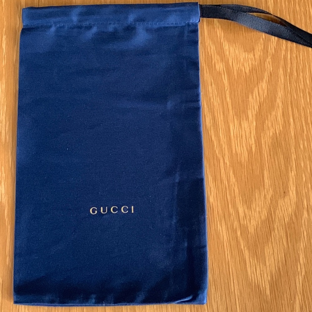 Gucci Satin Dust Bag NWOT for Sunglasses
